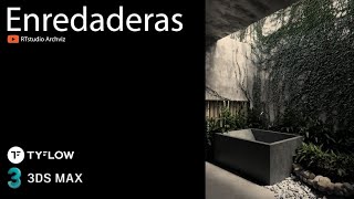 Enredaderas en 3ds Max con TyFlow [upl. by Major420]