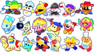 Kirby Star Allies  All Characters [upl. by Anihta]