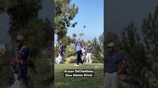 Bryson DeChambeau Slow Motion Driver  US Open Golf 2023 LA CC [upl. by Zolnay329]