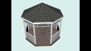 Gazebo plans free [upl. by Zabrina116]