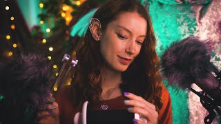 ASMR ❣️ Tuning Fork Tingly Ear Taps amp Whispers For Sleep [upl. by Aynek]