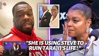 50 Cent Reveals How Oprah Is Using Steve Harvey To Blackball Taraji [upl. by Nibla]