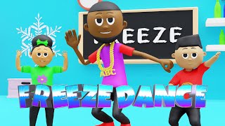 🧊The Freeze Dance 🥶❄ Brain Break Songs amp Games whatsthatrhyme [upl. by Fogg]