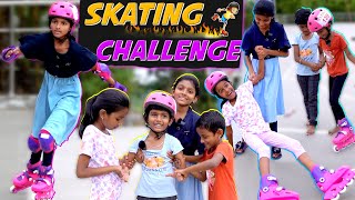 How To Do Skating For Beginners 🛼 I Skating Challenge 😎  Inis galataas [upl. by Alamap347]