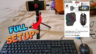 Keyboard or mouse se mobile phone me free fire PCcomputer ke jaise kaise khele full setup tutorial [upl. by Amandy]