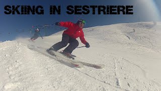 SKIING IN SESTRIERE [upl. by Tades]