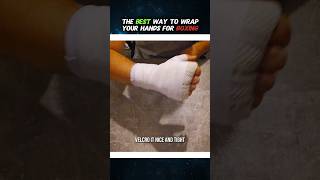 How to Wrap Your Hands for Boxing  Best Method [upl. by Bolling]