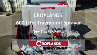 Croplands TrayPak Motorised Sprayer Model US60F30HR30TG [upl. by Rodgiva]