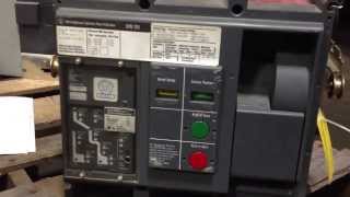 SPB100  Westinghouse SPB100 Circuit Breakers  2000 amp compact SPB100 EODO LSIG [upl. by Kilbride302]