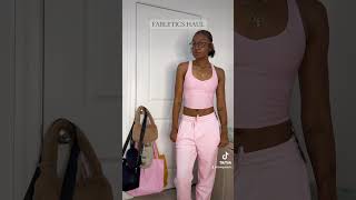 fabletics haul 😍💪🏾 video linked below haul [upl. by Demaria]