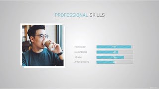 Video CV Template Example [upl. by Enailuj]