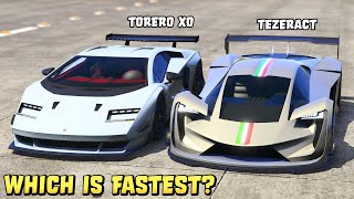 GTA 5  TORERO XO vs TEZERACT  Which is Fastest [upl. by Handbook]