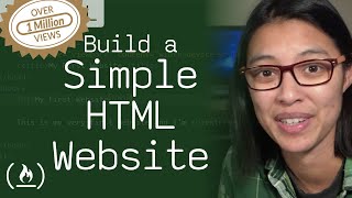 HTML Tutorial  How to Make a Super Simple Website [upl. by Naujek]