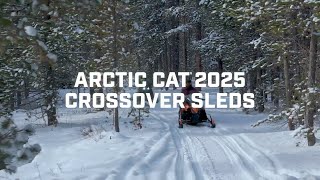 Arctic Cat MY 2025  Crossover Sleds [upl. by Gwenneth]