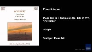 Franz Schubert Piano Trio in E flat major Op 148 D 897 quotNotturnoquot Adagio [upl. by Lothario]