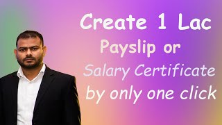 Salary Certificate for tax salary certificate for bank loan Salary certificate for visa Pay slip [upl. by Derry806]