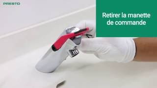 Comment remplacer la tête dun robinet temporisé PRESTO NEO® Duo [upl. by Jemima]