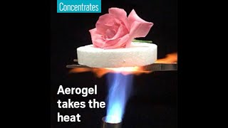 Flexible ceramic aerogel withstands extreme heat and cold [upl. by Notlrac]