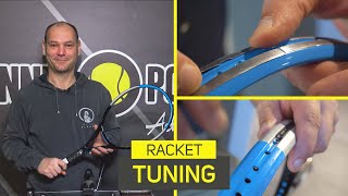 Du willst deinen Tennisschläger tunen Wir haben die Tipps amp Tricks – RacketTuning  TennisPoint [upl. by Fulbert385]