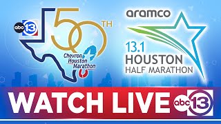 Watch complete coverage of 2022 Chevron Houston Marathon [upl. by Naujat]