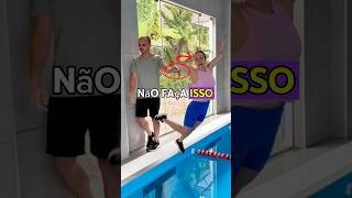 Não acredito que ele fez isso ☠️ shorts natação swimming swim natacion [upl. by Viafore]