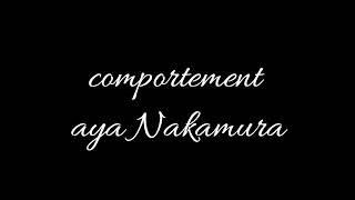 Aya Nakamura Lyrics Comportement [upl. by Andrei366]