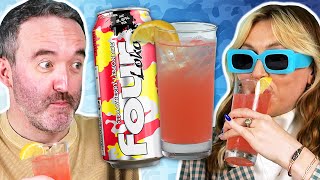 Irish People Try Four Loko Cocktails [upl. by Eilahtan]