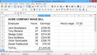 Spreadsheets 2 Absolute amp Relative Cell Addresses [upl. by Nellie658]