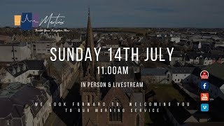 Sunday 14th July 2024  Morning Service LiveStream  1050am Start [upl. by Elleirb269]