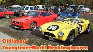 Oldtimer amp YoungtimerMarkt Recklinghausen Oktober 2024 [upl. by Enomys903]