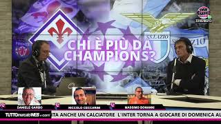 Maracanà  Chi è più da Champions tra Lazio e Fiorentina  Impallomeni Garbo Ceccarini Bonanni [upl. by Airamzul]