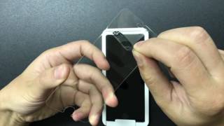 Trianium Tempered Glass Screen Protector Installation Video [upl. by Basham]