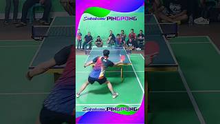 Chop Chop Topspin 탁구 pingpong tab tabletennismatches shorts [upl. by Knipe]