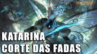 Katarina Corte das Fadas Skin Spotlight COMPLETO [upl. by Imaon549]