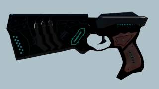 dominator psycho pass 3d model [upl. by Einavoj440]