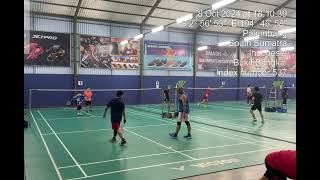 Ending yang manis setelah tertinggal cukup jauh Badminton in Tuesday afternoon Oct 8 2024 [upl. by Ellenoj]