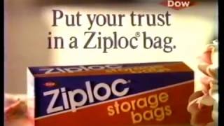 Ziploc Bags quotSlice the Ham Thinnerquot Commercial from 1989 [upl. by Madaih]