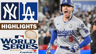 Dodgers vs Yankees Highlights  World Series Game 3 Highlights 10282024 [upl. by Kilby]