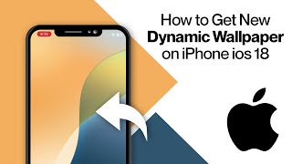 How to Get NEW Dynamic Wallpaper on iPhone iOS 18 [upl. by Dolora734]