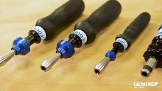 Torque Screwdriver quickset  error proof torque by Gedore torque Ltd [upl. by Brockwell]