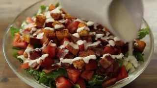 How to Make a BLT Salad  Bacon Recipes  Allrecipescom [upl. by Gnart]