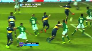 Gol de Calleri Boca 2  Banfield 0 Fecha 26 Primera División 2015 FPT [upl. by Westlund]