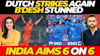 India vs England  Netherlands stunned Bangladesh by 87 runs  Netherlands vs Bangladesh [upl. by Rakia]