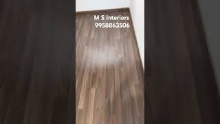 New wooden flooring installed sector 63 Company shortvideo viralvideo noida uttarpradesh like [upl. by Ovida]