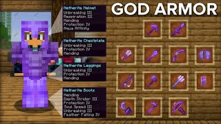 Best Enchantments For All Armor and Items in Minecraft [upl. by Immak]