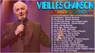 💖Les 100 Plus Belles Chansons Françaises Charles Aznavour Claude François Jean Jacques Lafon💖 [upl. by Krutz]