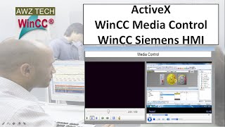 WinCC Media Control ActiveX Controls WinCC Siemens HMI [upl. by Nylessoj732]