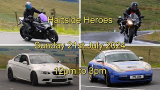 Hartside Pass  12pm to 3pm Sunday 21st July 2024  All the lunchtime action from the hairpin [upl. by Yggam150]