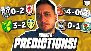 SOME POTENTIALLY HUGE UPSETS  Championship Predictions  Round 8 [upl. by Swee331]