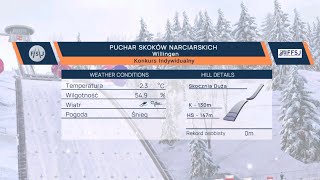 Skoki Narciarskie Menedżer 25 SKOKI POZA 150 METR W WILLINGEN [upl. by Aticilef]